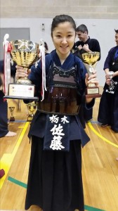 Women's Dan Individual Champion Eri Sato